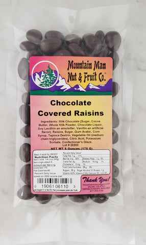Snack Pack - Milk Chocolate Covered Raisins