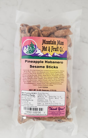 Snack Pack - Pineapple Habanero Sesame Sticks