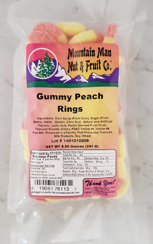 Snack Pack - Gummy Peach Rings